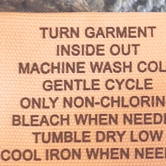 NWT Philosophy Preppy Cozy Chunky Cable Knit Sweater Pullover Blue L SOFT NEW - Picture 15 of 15